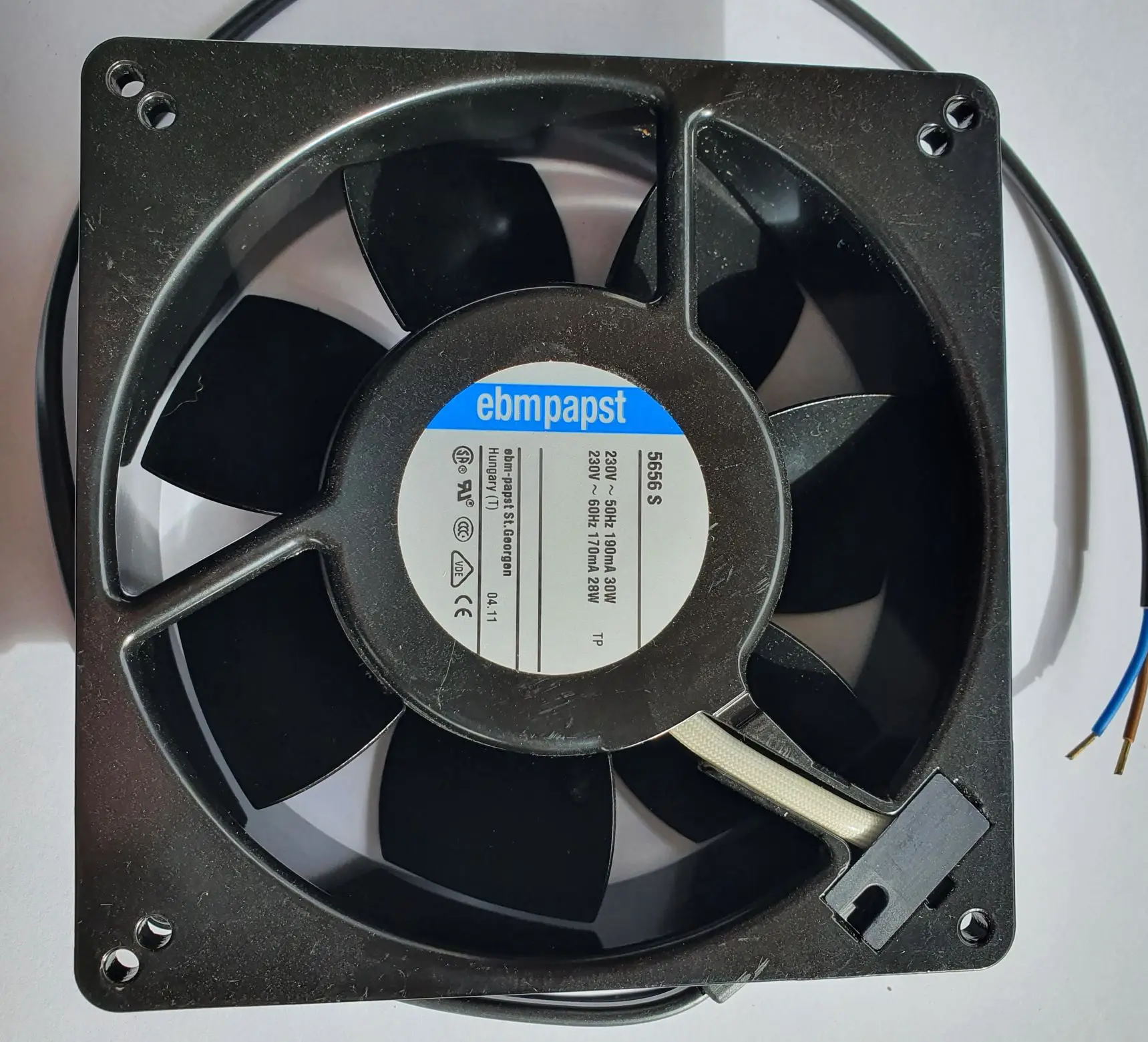 EBM PAPST AXIAL FAN