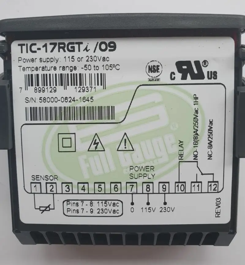 FULL GAUGE Relay