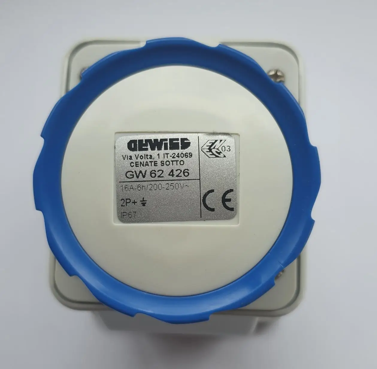 GEWISS Surface Socket - GW 62 426 Power Point