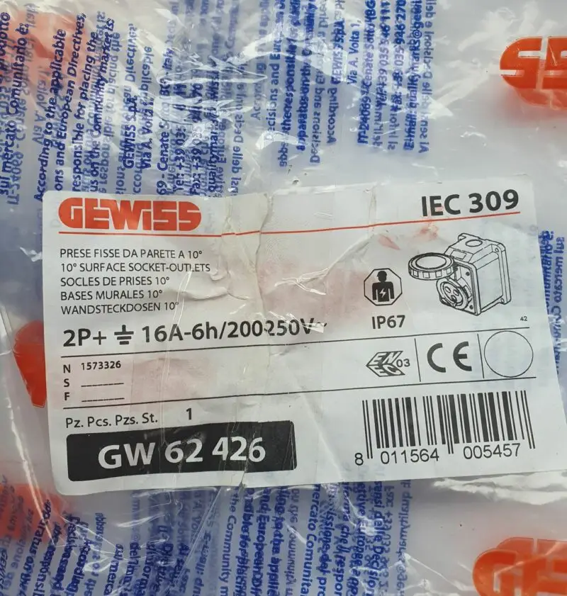GEWISS - Surface Socket