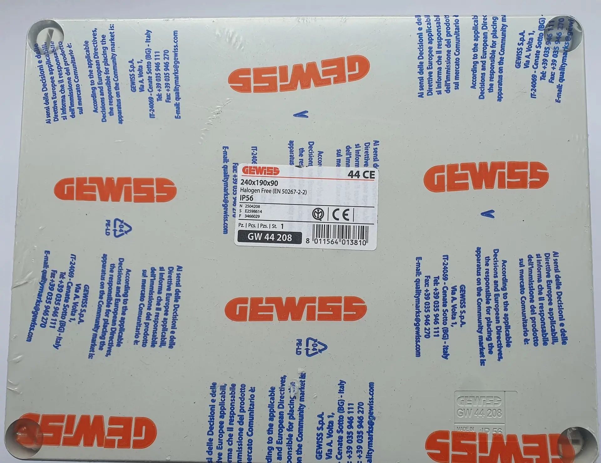 GEWISS GW 44 208