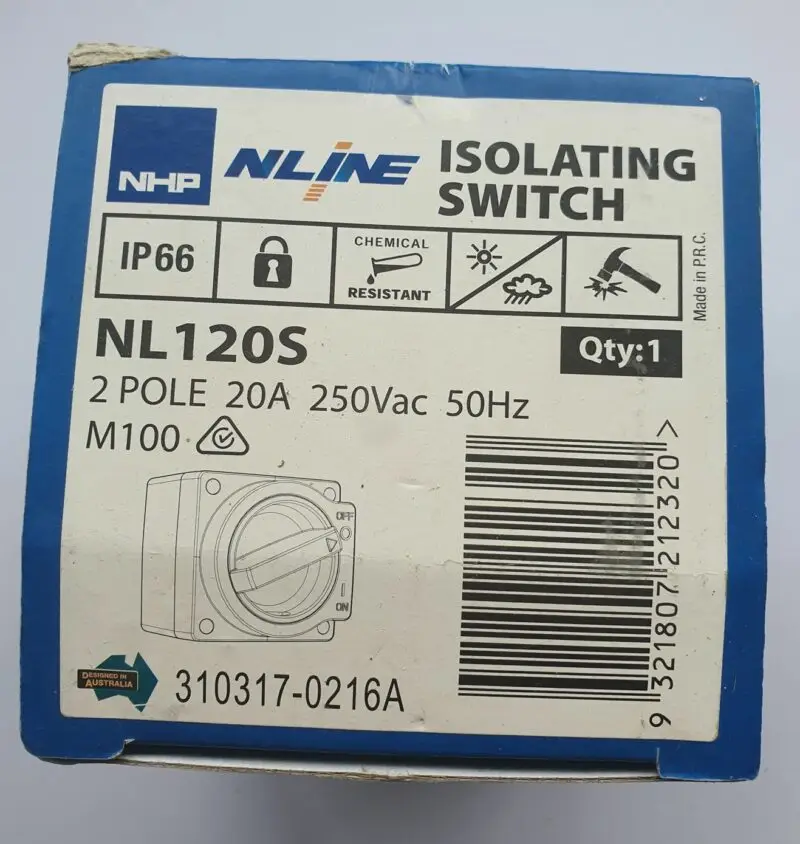 NHP Isolating Switch