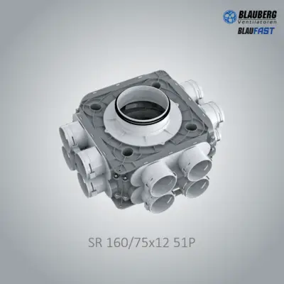 BlauFast 75 - SR160/75x12-01-51P Distribution Box