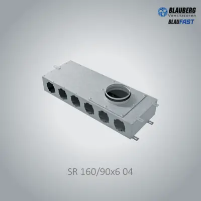 BlauFast 90 - SR160/90x6-04 Distribution Box