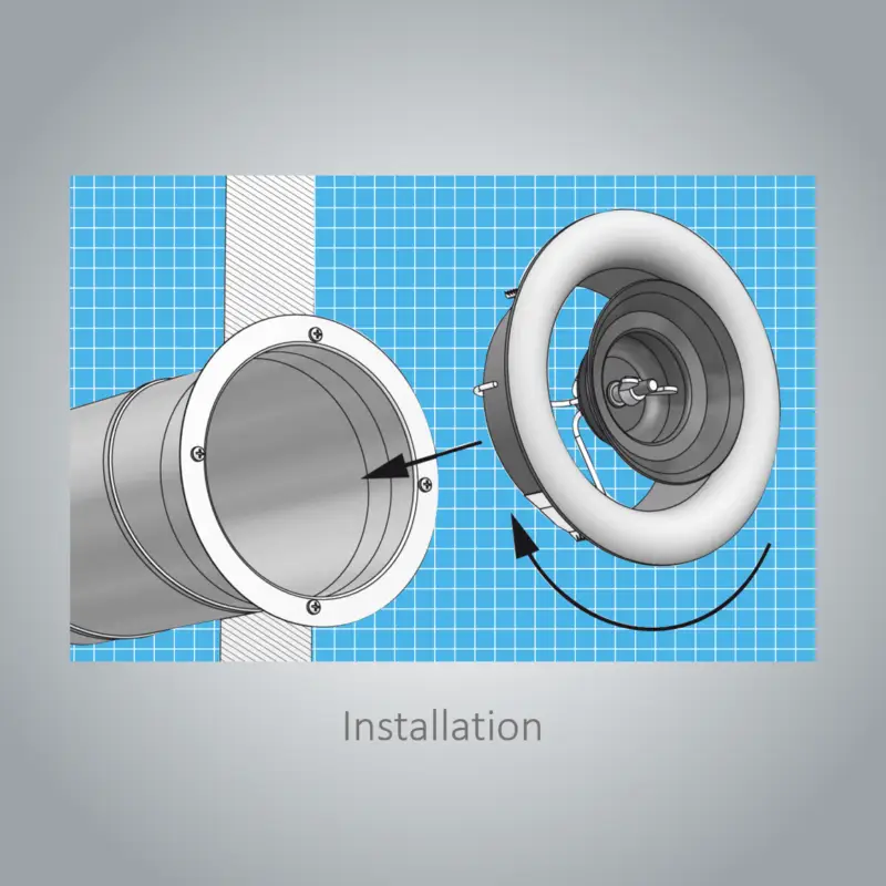 Lindab Airy 125 - Square - Image 5
